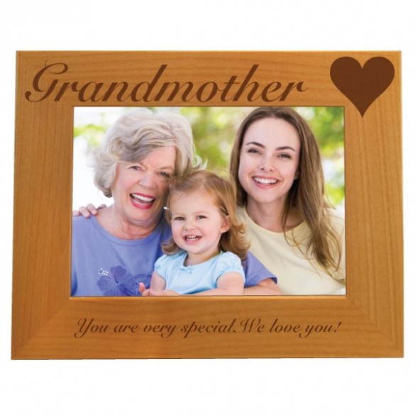 Grandmother Personalized Photo Frame 5 x 7 ForAllGifts