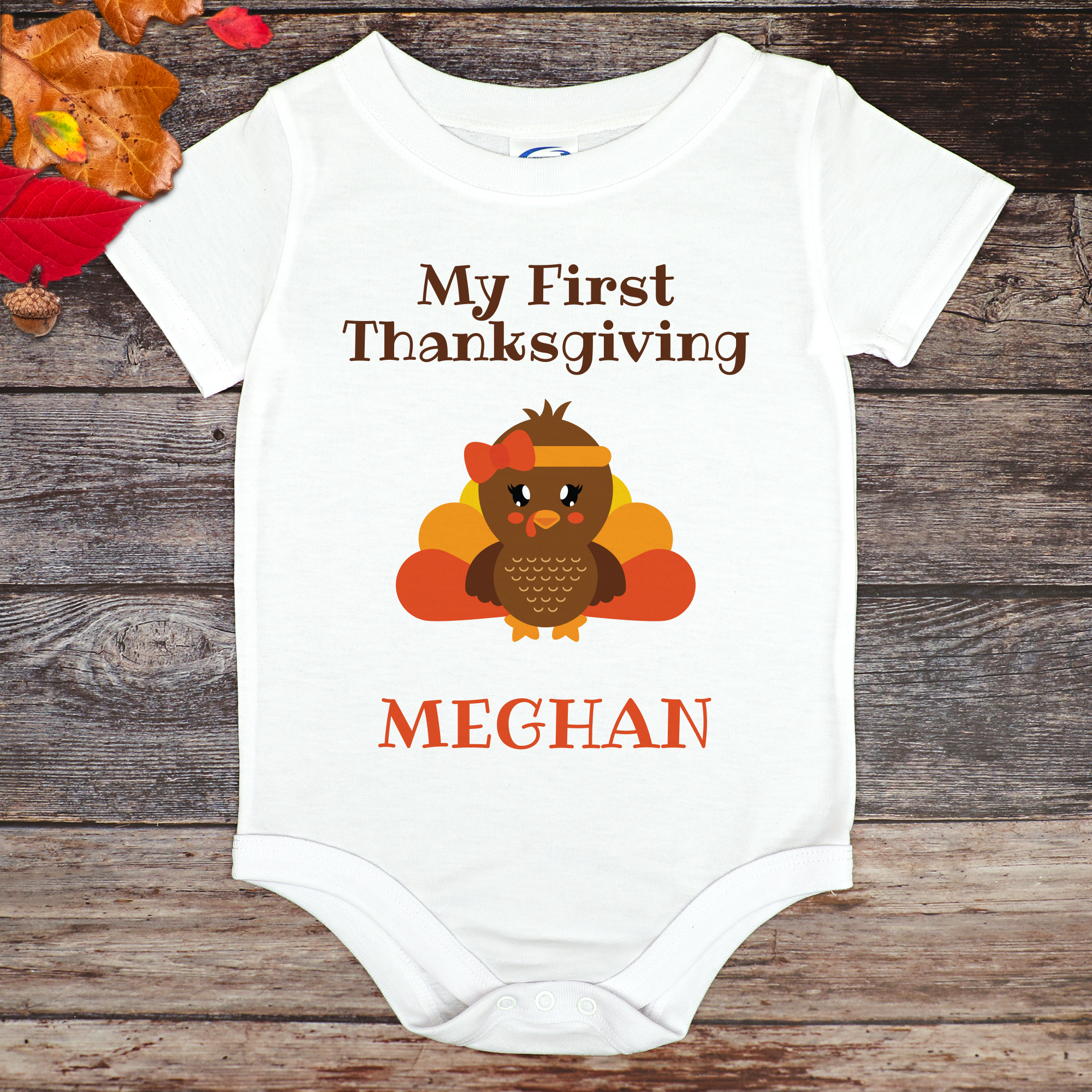 Baby's 1st thanksgiving onesie sale