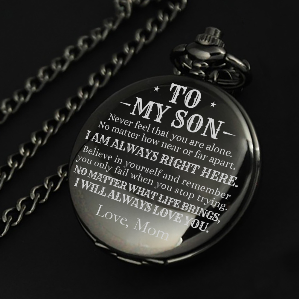 Pocket watch discount to my son