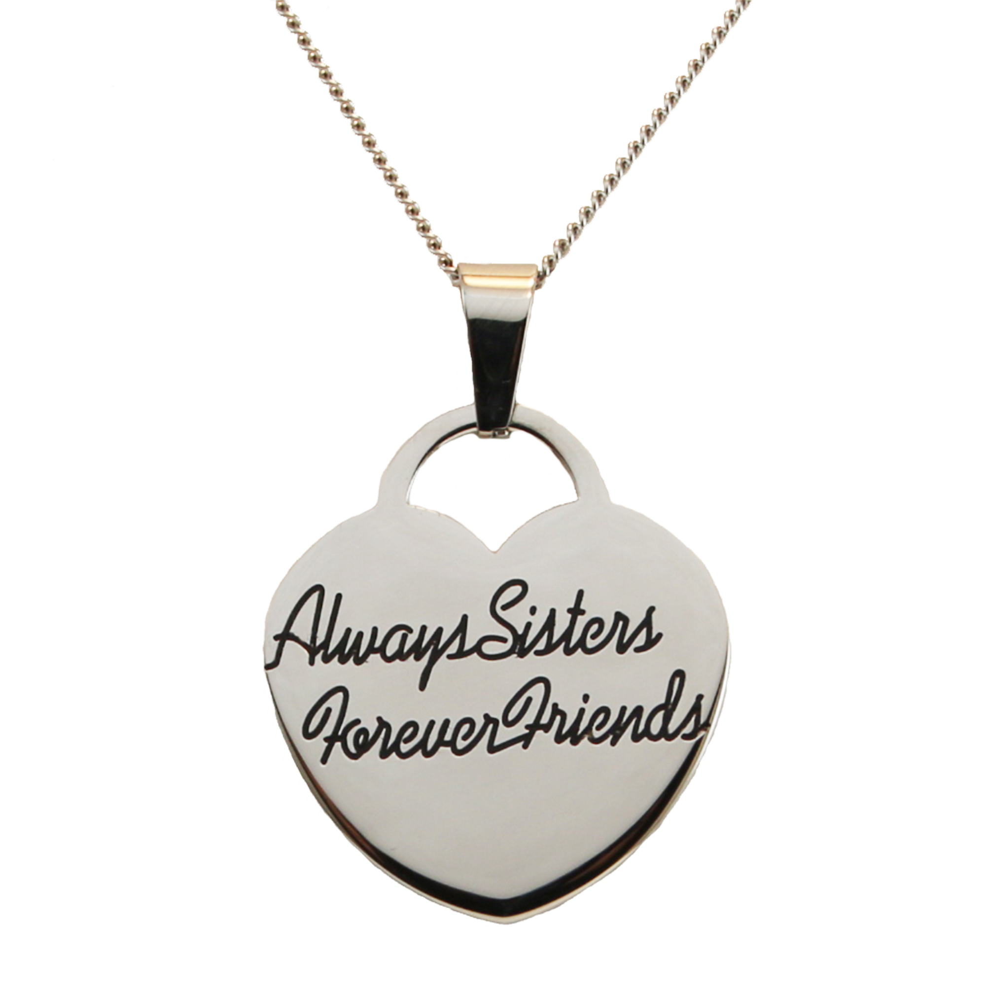 Always My Sister Forever My Friend Necklace Pendant Gift Family Best  Friends UK | eBay
