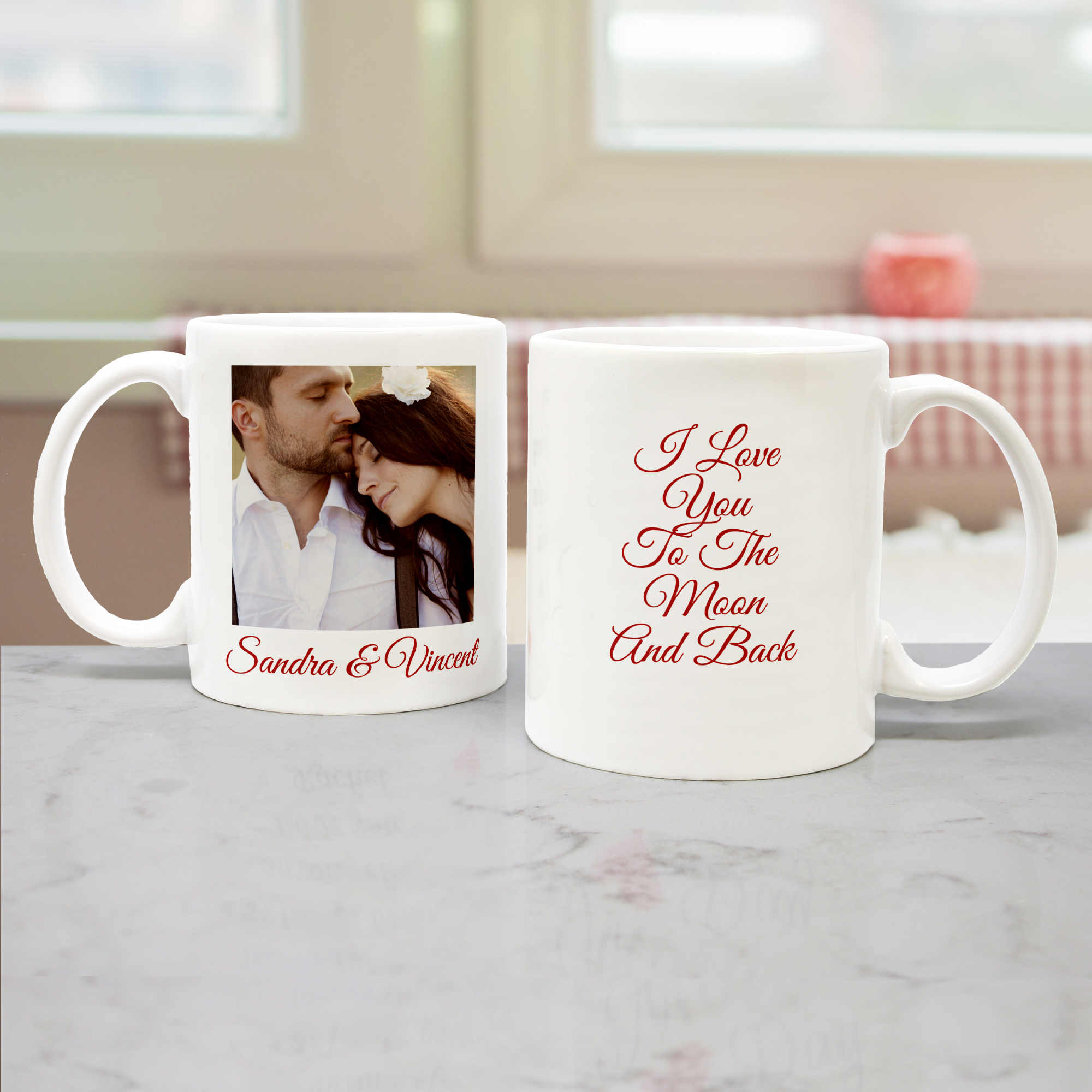 Personalized Coffee Mugs for Men - Photo Sentiments